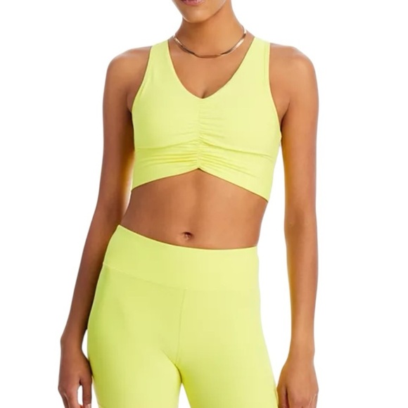 Aqua Athletic LDS Shirred sports bra and matching shorts - Picture 2 of 16